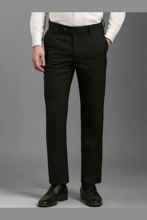 Louis Philippe Men Slim Fit Mid-Rise Formal Trousers