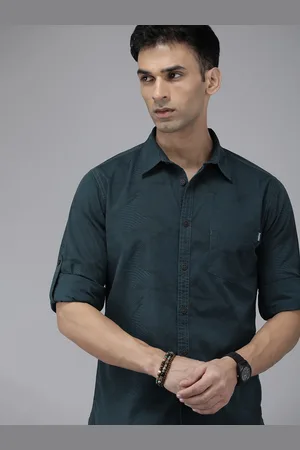 Roadster The Lifestyle Co. Men Pure Cotton Abstract Printed Casual Shirt
