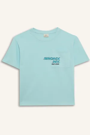 DeFacto Boys Typography Printed T-shirt