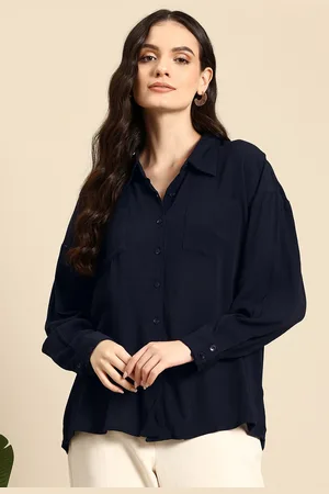Mast & Harbour Women Opaque Casual Shirt