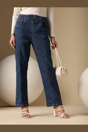 Chemistry Women Straight Fit High-Rise Stretchable Jeans