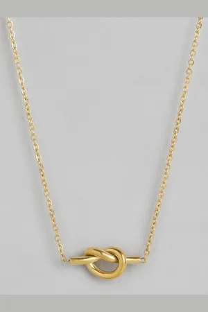 DressBerry Knot Shaped Pendant Chain
