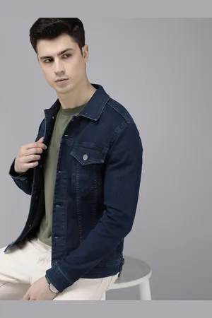 Ralph Lauren U S Polo Assn Denim Co Solid Spread-Collar Denim Jacket