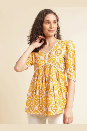 DressBerry Women Embellished Print Top