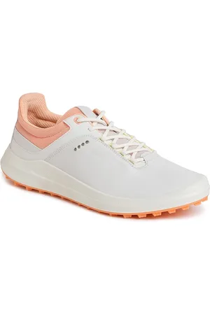 Ecco Women Hybrid Contemporary White Leather Regular Golf Shoes