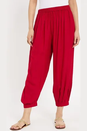 Castle Women Loose-Fit Mid-Rise Afghani Salwar