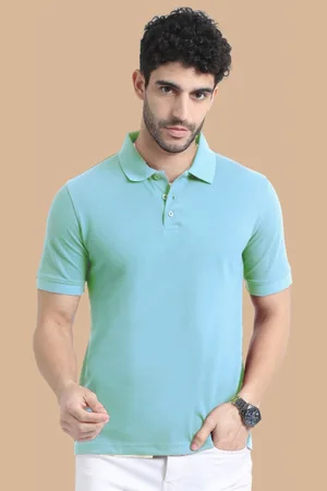 Miraan Men Polo Collar Applique T-shirt