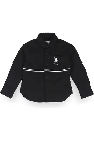 Ralph Lauren Boys Classic Horizontal Striped Pure Cotton Casual Shirt