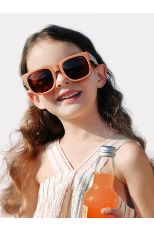 Little Surprise Box LLP Kids 3 Fold Square Frame Anti Ultraviolet Sunglasses