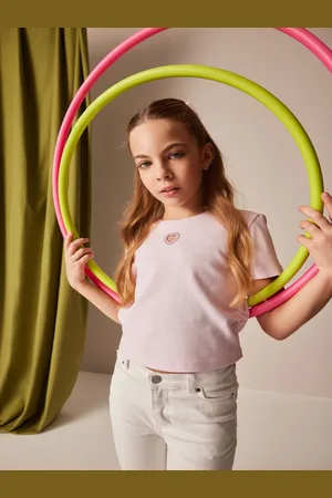 DeFacto Girls Polo Collar T-shirt