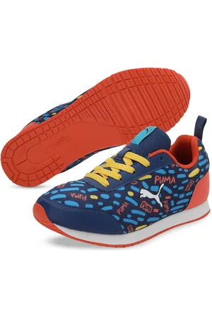 PUMA Unisex Blue Sunny Jr V1 Sneakers