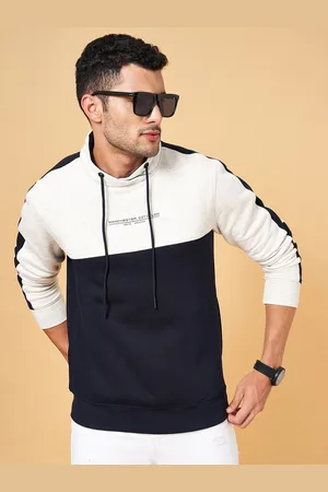 Pantaloons Colourblocked Printed Cotton Pullover Sweatshirt