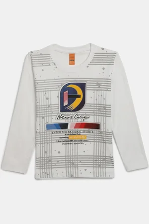 V-Mart Boys Graphic Printed Cotton T-shirt