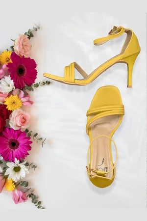 Jove Mustard Slim Heels