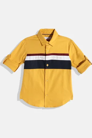 Ralph Lauren Boys Brand Logo Printed Pure Cotton Casual Shirt
