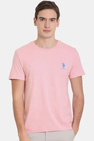 U.S. Polo Assn. Men Brand Logo Cotton T-shirt