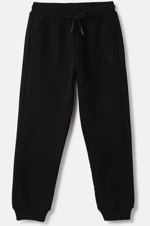 Blue Giraffe Boys Cotton Mid-Rise Joggers