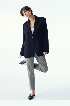 H&M Women Crease-Leg Trousers