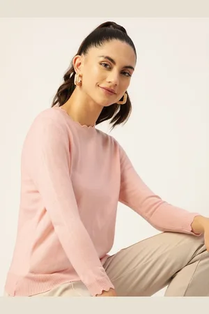 DressBerry Women Pink Pullover
