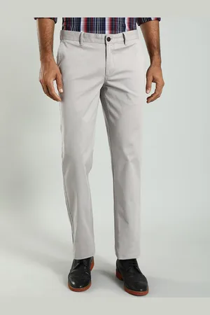 Indian Terrain Men Kansas Mid-Rise Chinos Trousers