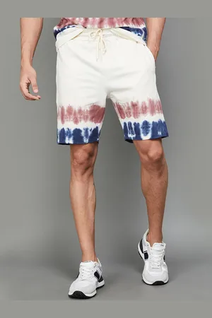 Lifestyle Men Abstract Printed Cotton Shorts