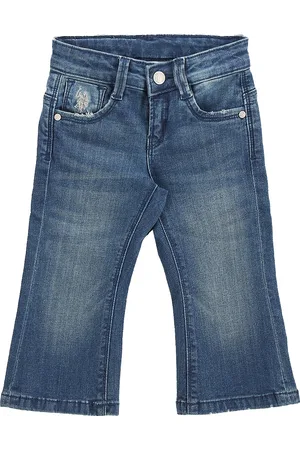 Ralph Lauren Boys Classic Bootcut Clean Look Light Fade Stretchable Jeans