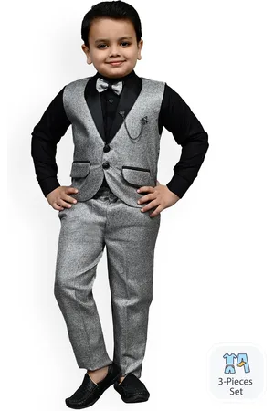 BAESD Boys Single-Breasted Three-Piece Party Suit