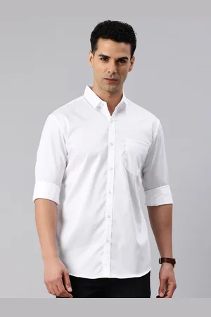Majestic Comfort Slim Fit Pure Cotton Casual Shirt