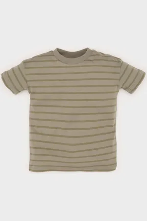 DeFacto Boys Striped Pockets T-shirt