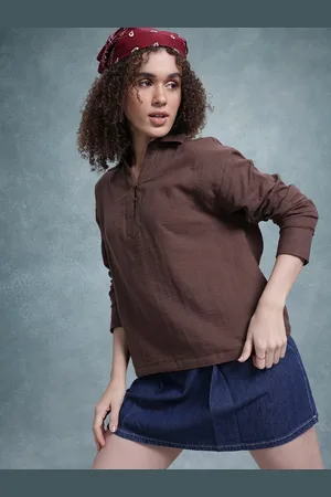Roadster The Life Co. Cotton Opaque Casual Shirt