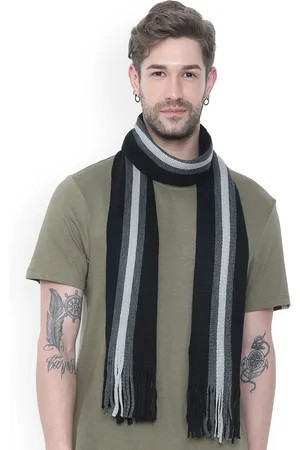 FabSeasons Unisex Striped Acrylic Mufflers