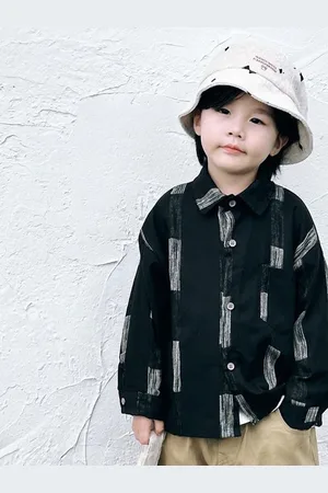 LULU & SKY Boys Opaque Printed Casual Shirt
