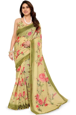 Moda Rapido Floral Zari Saree