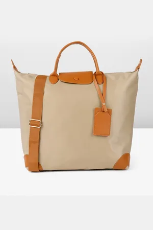 Mast & Harbour Oversized Shopper Handheld Bag with Cut Work
