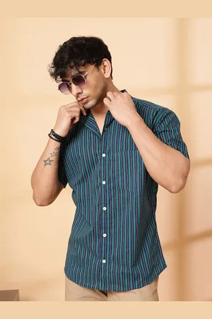 Rigo Men Opaque Printed Casual Shirt