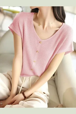 Stylecast Women V-Neck T-shirt