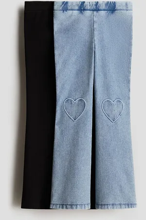 H&M 2-Pack Flared Jeggings