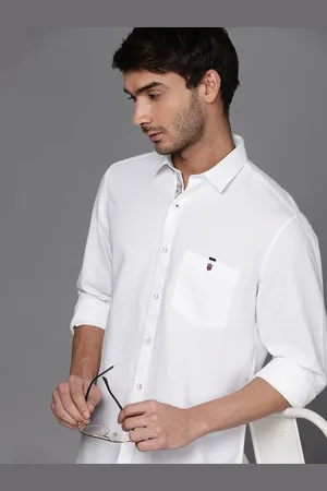 Louis Philippe Men Slim Fit Pure Cotton Casual Shirt