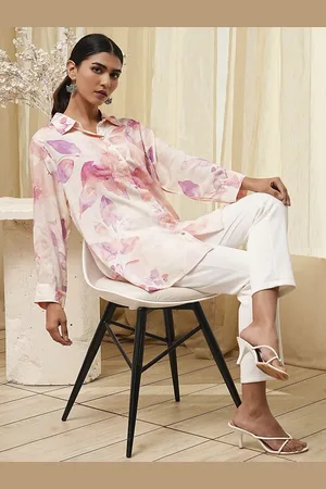 Biba Women Standard Opaque Printed Casual Shirt