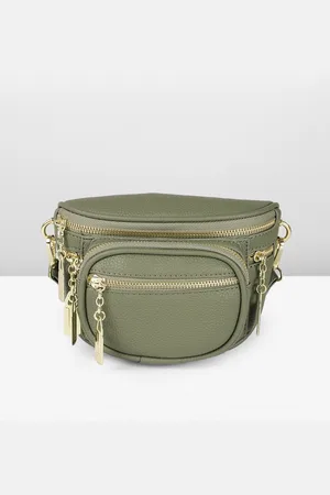 French Connection Textured Structured Sling Bag