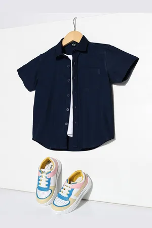 HOOP Kids Boys Slim Fit Shirts