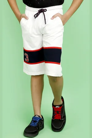 V-Mart Boys Mid Rise Cotton Shorts
