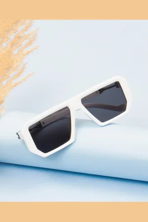 Ted Smith Unisex Square Sunglasses with UV Protected Lens TS-TRUMP_C5