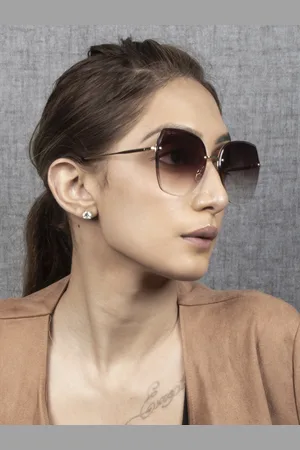 Ted Smith Women Square Sunglasses With UV Protected Lens