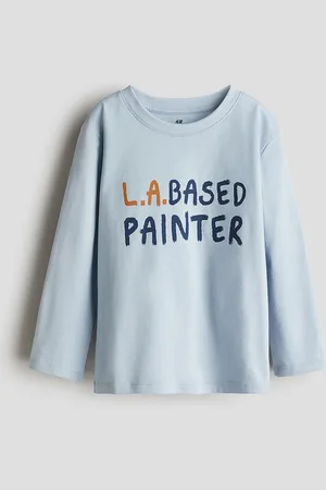 H&M Printed Jersey Cotton Top