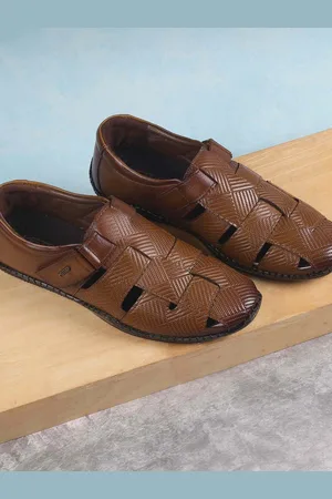 Metro Men Leather Comfort Sandals