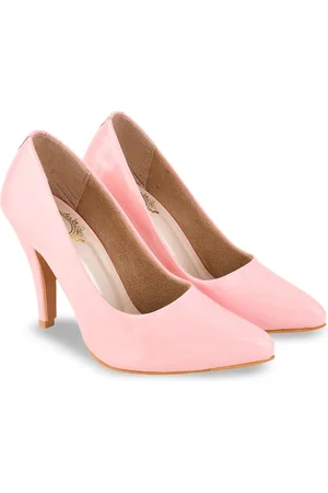 Shoetopia Girls Stiletto Heel Pointed Toe Pumps