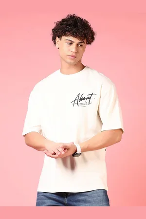 V-Mart Men Graphic Printed Round Neck Cotton T-shirt