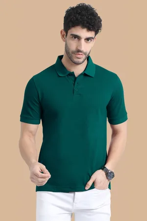Miraan Men Polo Collar Applique T-shirt