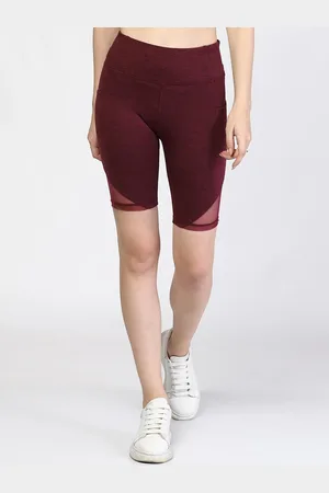 The Dance Bible Women Slim Fit High-Rise Sports Shorts